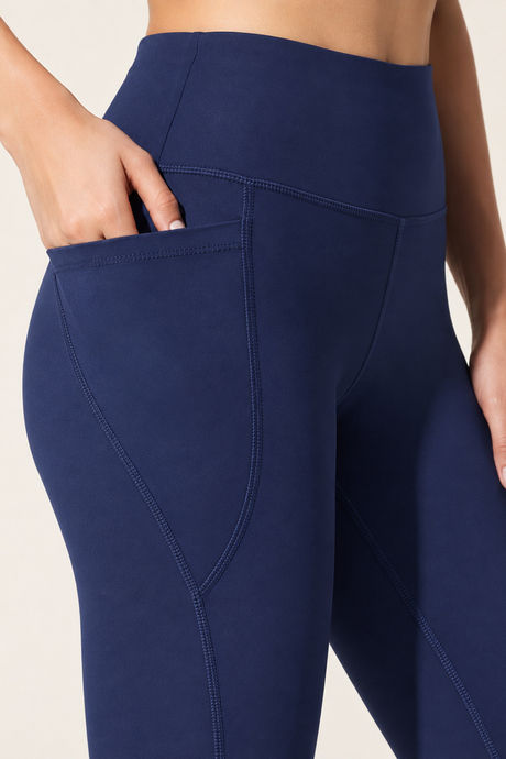 Zelocity Quick Dry Gym Legging - Navy Peony — image 6